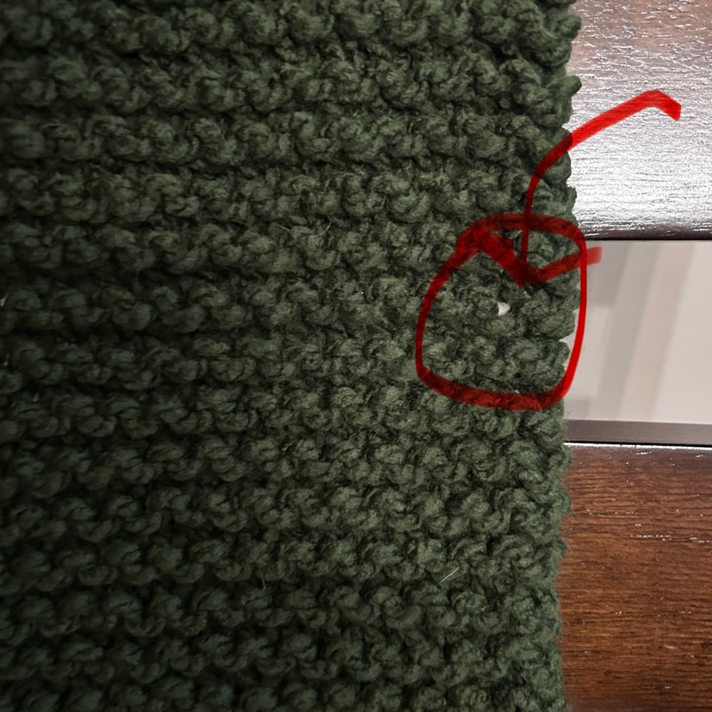 HandKnit Scarf - Picture 7 of 8